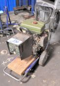 Scott Gas Powered 135-Amp Capacity DC Arc Welder, with Leads, Portable