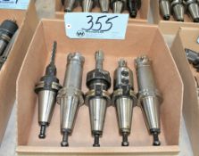 Lot-(5) CAT40 Taper Tool Holders in (1) Box