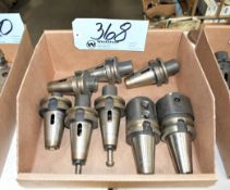 Lot-(8) BT40 Taper Tool Holders in (1) Box