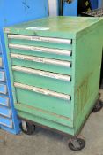Lista 5-Drawer Rolling Tool Cabinet