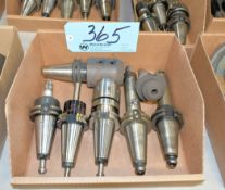 Lot-(7) CAT40 Taper Tool Holders in (1) Box