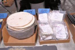 Lot-Buffing Wheels, Hose, and Ceramsource Round Braided Gasket in (2) Boxes