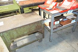 Lot-(1) Kennedy 5-Drawer Cabinet, (1) Cart, and (1) Stand