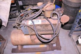 Leiman 1/2-HP Electric Horizontal Tank Mounted Vacuum Pump, 3-PH