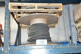 Lot-Heavy Gage Wire and Cable on (1) Pallet on (1) Shelf