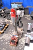 Milwaukee Cat. No. 4005 DymoDrill Core Drill with Stand and Milwaukee Pump