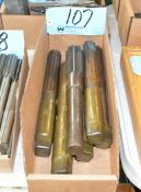 Lot-Various Large Industrial Reamers in (1) Box