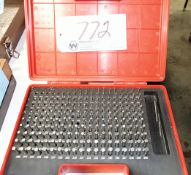 No Name .061 - .250 Pin Gage Set
