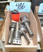Lot-Various Boring Heads in (1) Box