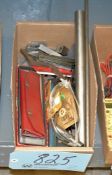 Lot-Various Small Inspection Items in (1) Box on Lower Shelf