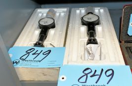 Lot-(2) Standard Dial Bore Gauges on (1) Shelf in (1) Cabinet