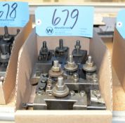 Lot-(7) Tool Holders in (1) Box