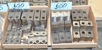 Lot-Various Lathe Chuck Jaws in (2) Boxes