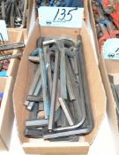 Lot-Large Allen Wrenches in (1) Box