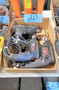 Lot-(2) Skil, (1) Milwaukee and (1) Craftsman Electric Drills in (1) Box