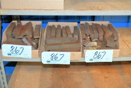Lot-Boring Bars in (3) Boxes on (1) Shelf