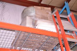 Lot-Various Misc. (Unknown) on (3) Top Shelves of (2) Racks