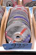 Lot-Various Grinding Wheels in (1) Box