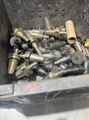 Approx. (32) CAT50 & BT50 Taper Tool Holders in Collapsible Box