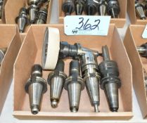 Lot-(6) CAT40 Taper Tool Holders in (1) Box
