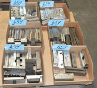 Lot-Various Lathe Chuck Jaws in (5) Boxes