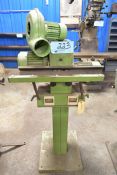 HM Type ZA-250, Sheet Deburing Machine, Pedestal Base, 3-PH