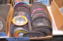 Lot-Various Grinding Wheels in (1) Box