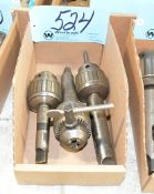 Lot-(3) Jacobs No. 14N Drill Chucks in (1) Box