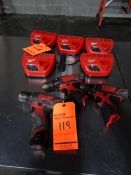 Milwaukee Drills and Chargers
