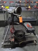 Ridgid Pipe Threader with Pipe Threader Set