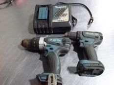 Makita Drills and Charger