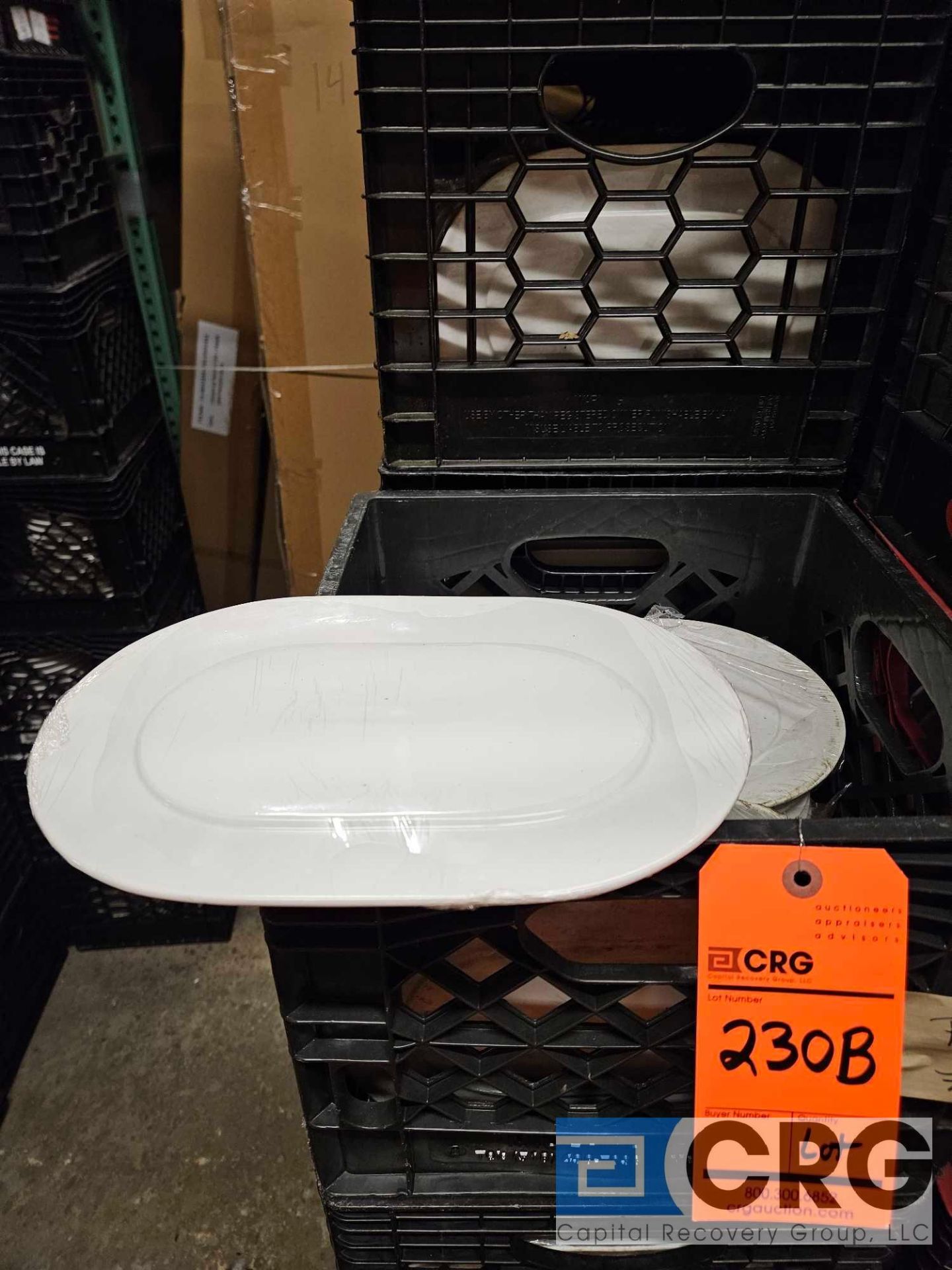 Plano Oval Plate