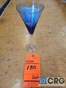 Trumpet Shaped Blue Glasses