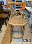 Cross Back Bar Farm Chairs