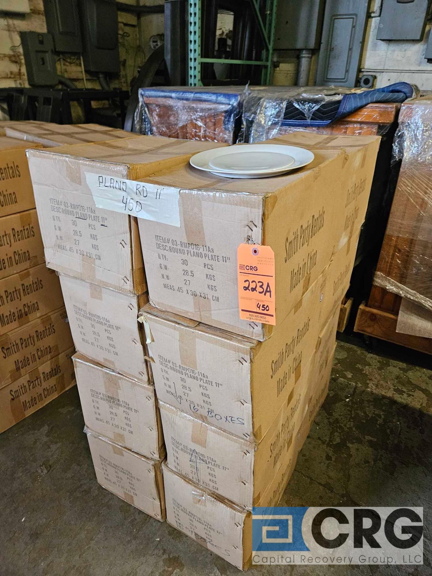 Plano Round Dinner Plates - Image 2 of 3