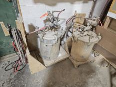 DeVilbiss Pneumatic Pressure Pots