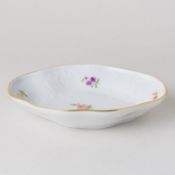 Meissen Schale vierpassig Streublümchen 1. Wahl nach 1934