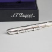 Dupont Kugelschreiber mit Brillantbesatz Brillanten