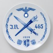 Meissen Regimentsteller 3. Reich 465. Infanterie-Regiment