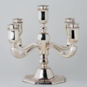 Silber Kerzenleuchter Wilkens "Ehrenmitglied Verband deutscher Mineralbrunnen" 835
