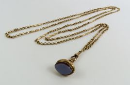 An unusual guard chain, with alternating lengths o