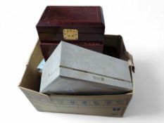 A large collection of silver and costume jewellery