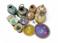 A quantity of pottery to include salt glazed stone