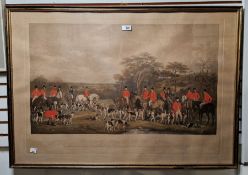 After Frederick Bromley painted by Francis Grant Engraving  'Sir Richard Sutton and the Quorn