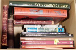 Quantity of railwayana to include five volume 'Modern Railways and Locomotives' ed. Henry Greenly