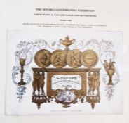 Belgium: large blue 'SAFE' ring binder of small exhibitions/fairs etc from 1835, Trade Card for