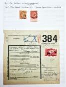 Provincial postmarks of Luxembourg region in 100+ page black ring binder including scarcer ‘Soy-