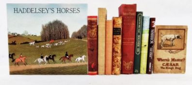 Assorted volumes relating to horses and hunting, to include:- Vyner, Robert T. 