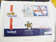 Folder of coins of first day covers (21)