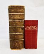 Mrs Beeton's Household Management, Ward Locke & Co., new edition, colour frontis, colour and other